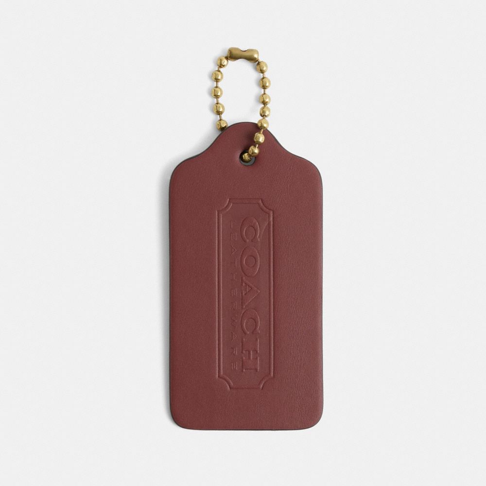 OLD COACH leather hangtag charm オールドコーチ cct75_umb_a0