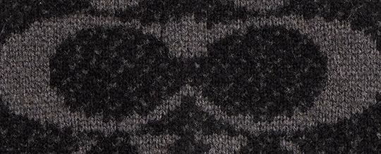 COACH&reg;,Maxi Signature Knit Beanie,Gray