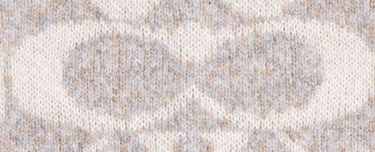 COACH&reg;,Maxi Signature Knit Beanie,Cream