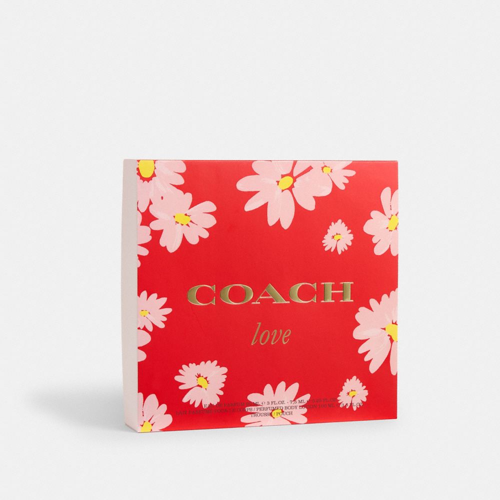 COACH®,Floral Eau De Parfum 4 Piece Gift Set,,Angle View