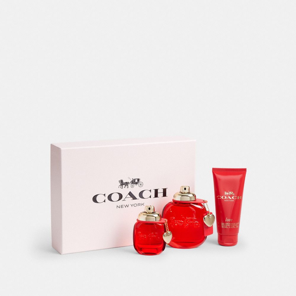 Coach Love Eau De Parfum 3 Piece Gift Set In Multi