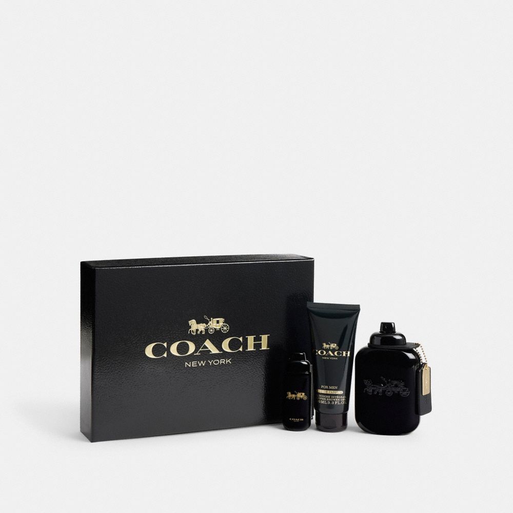 COACH®,Coach For Men Eau De Parfum 3 Piece Gift Set,Body Spray,Multi Use,,Front View