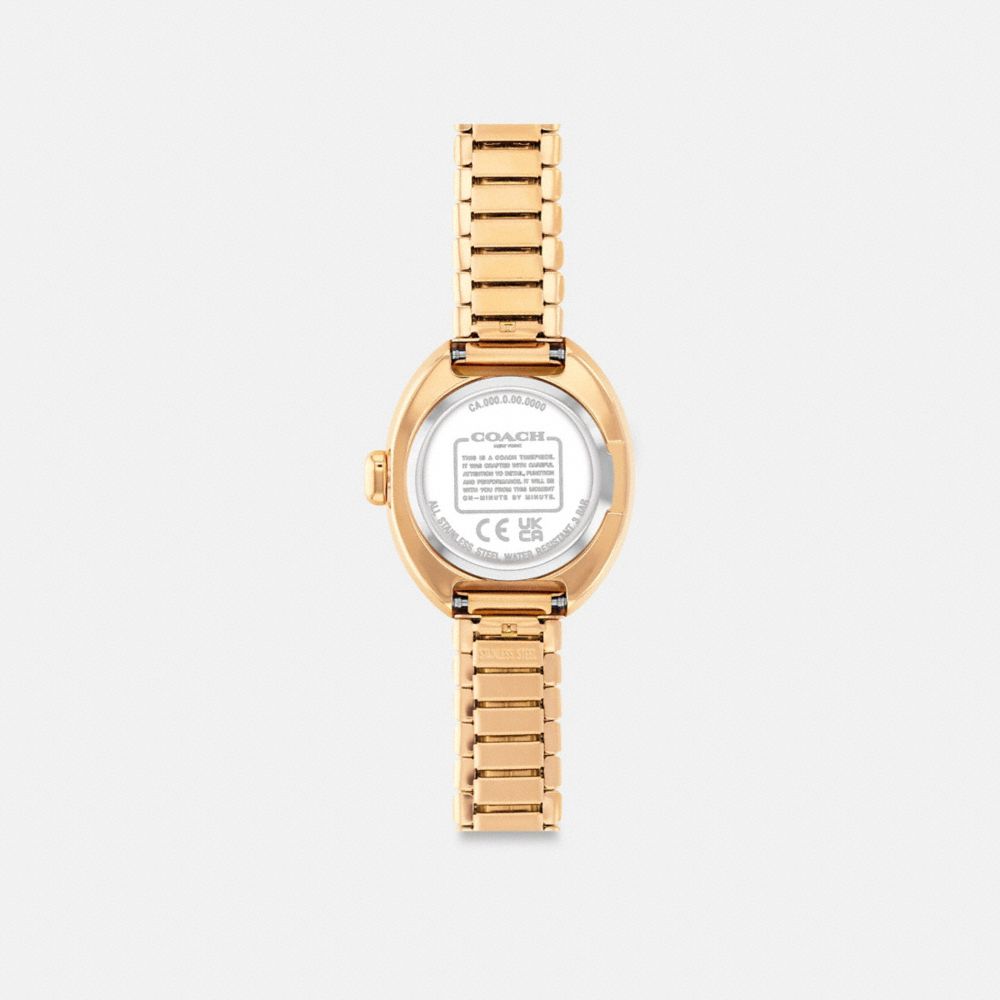 COACH®,Sammy Watch, 22 Mm,,Back View