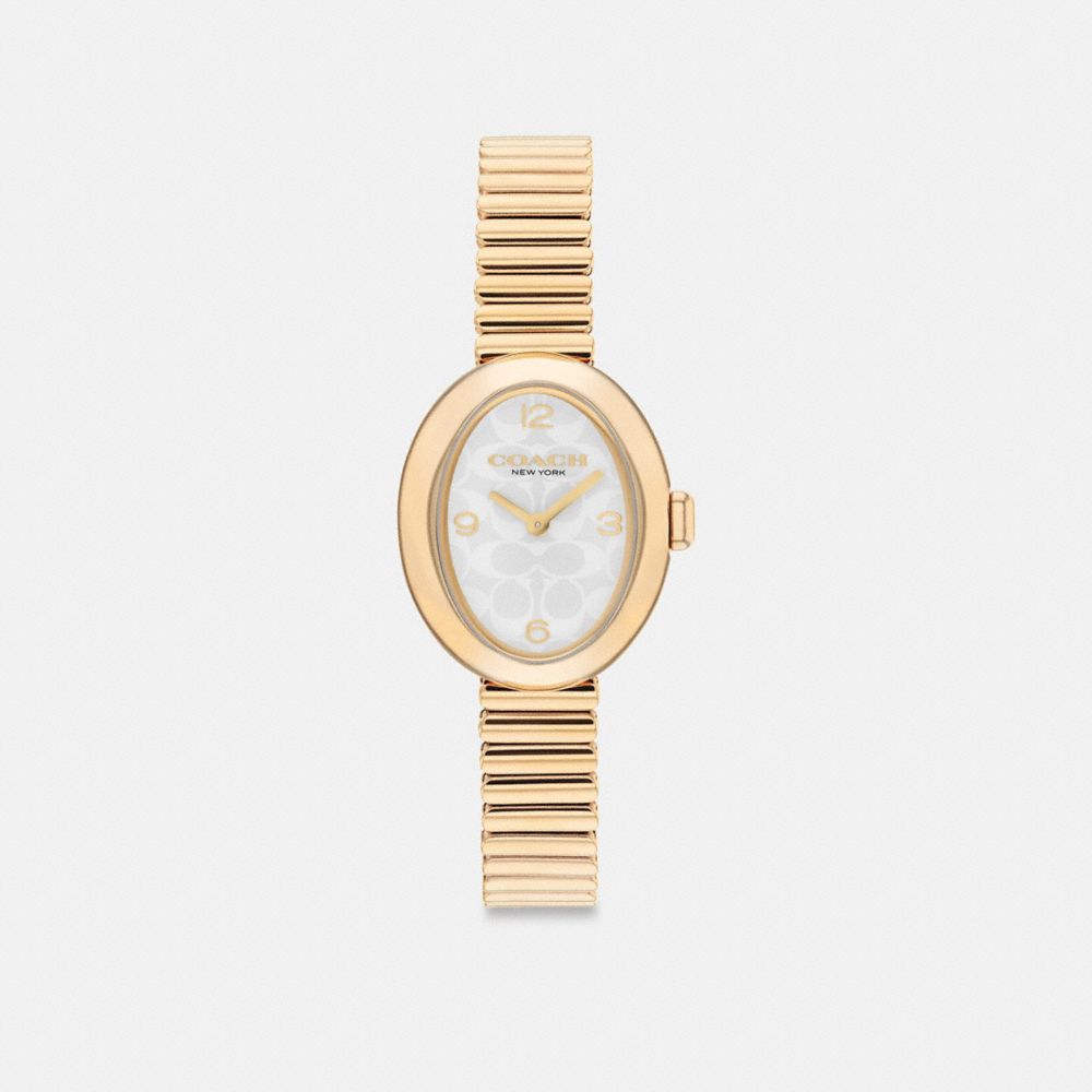 Coach Sammy Watch, 22mm In Gold