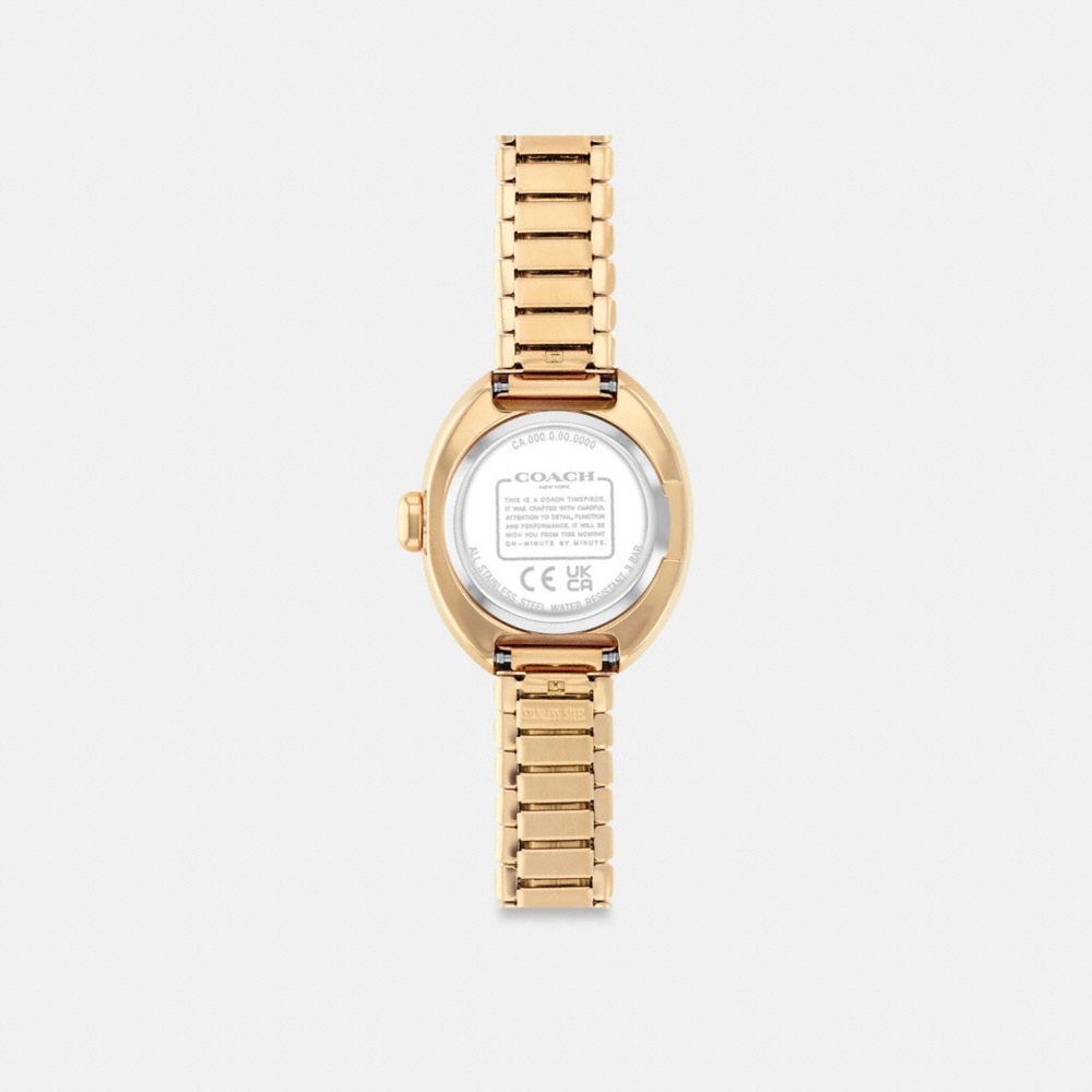 Coach Sammy Watch, 22mm In Gold