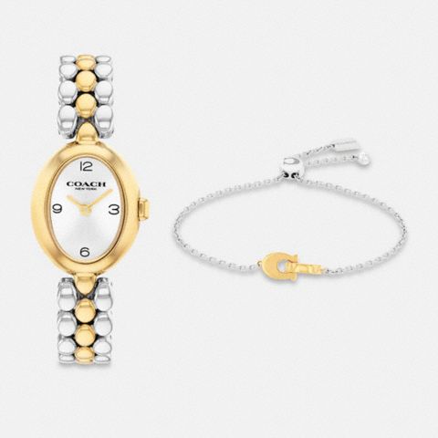 Coach Sammy Watch Gift Set, 22.5 Mm X 28 Mm