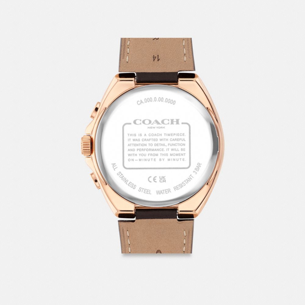 Coach Jackson Chronograph Watch, 45 Mm — фото 3
