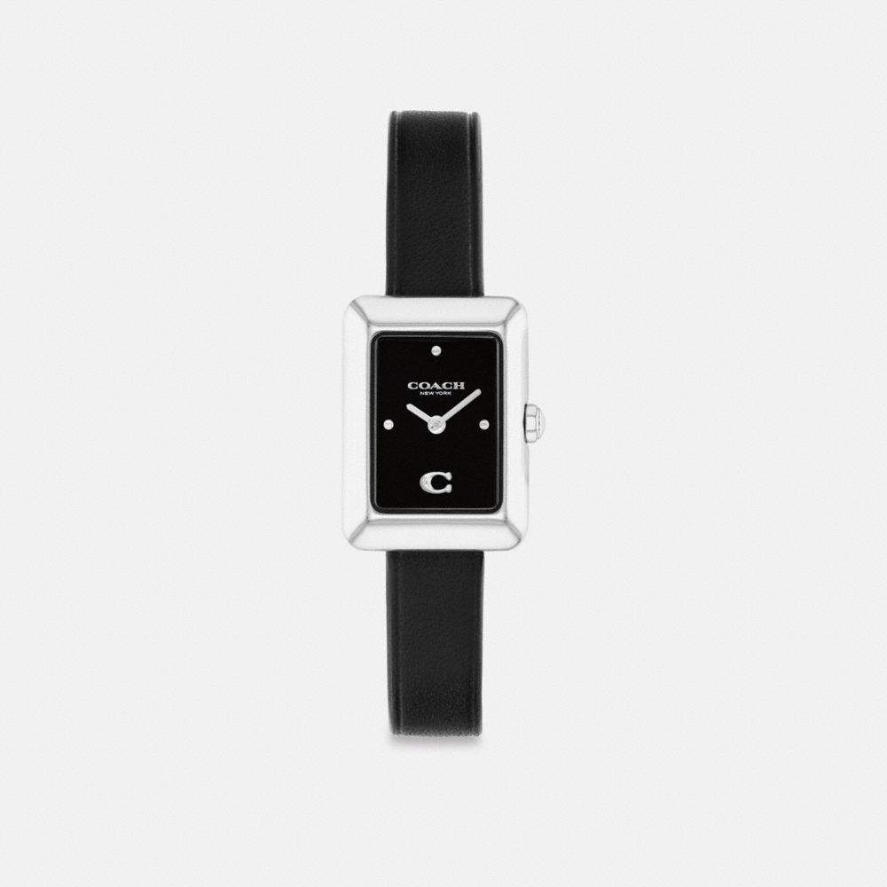 Coach Mara Watch, 19mm X 26mm In Black