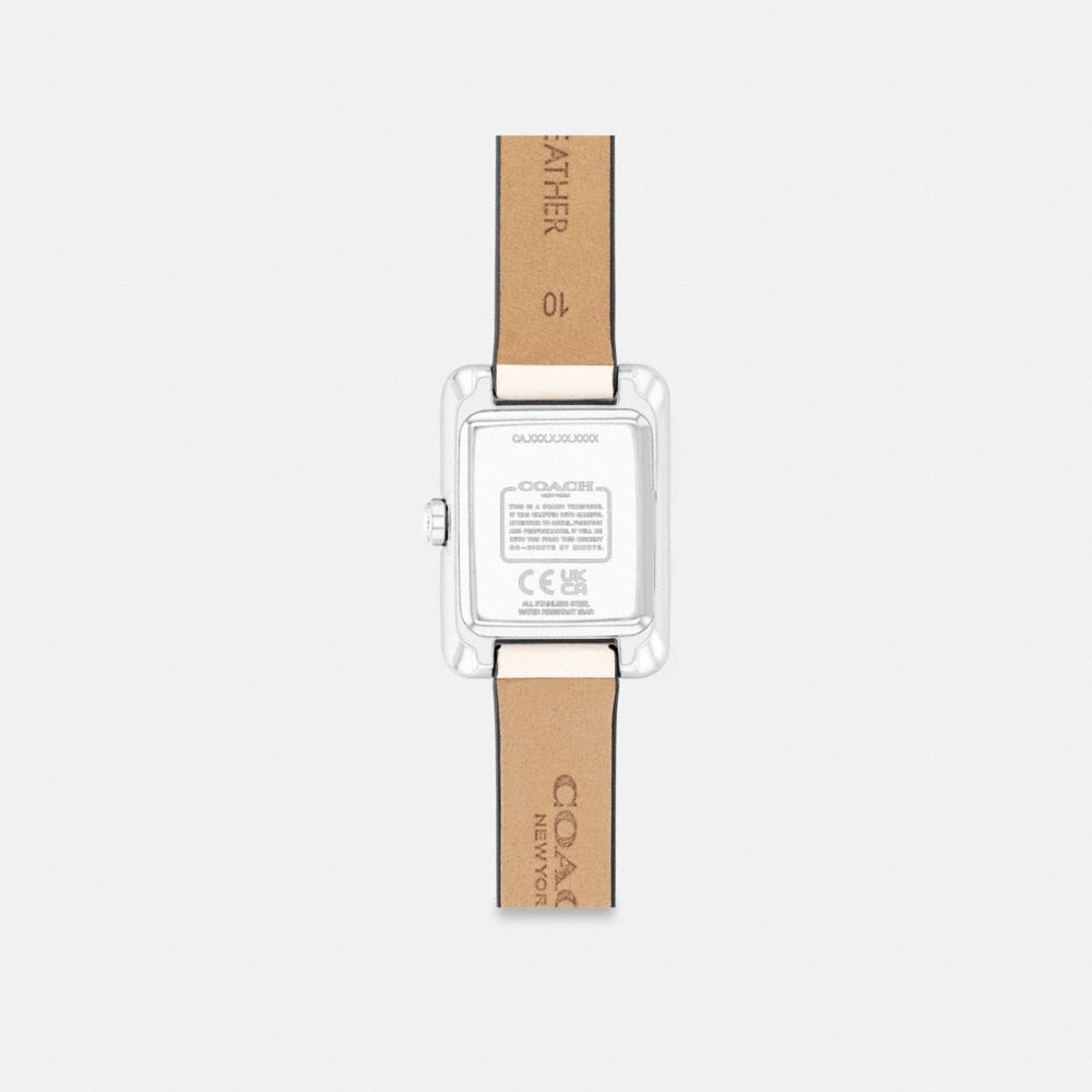 Coach Mara Watch, 19mm X 26mm In Metallic
