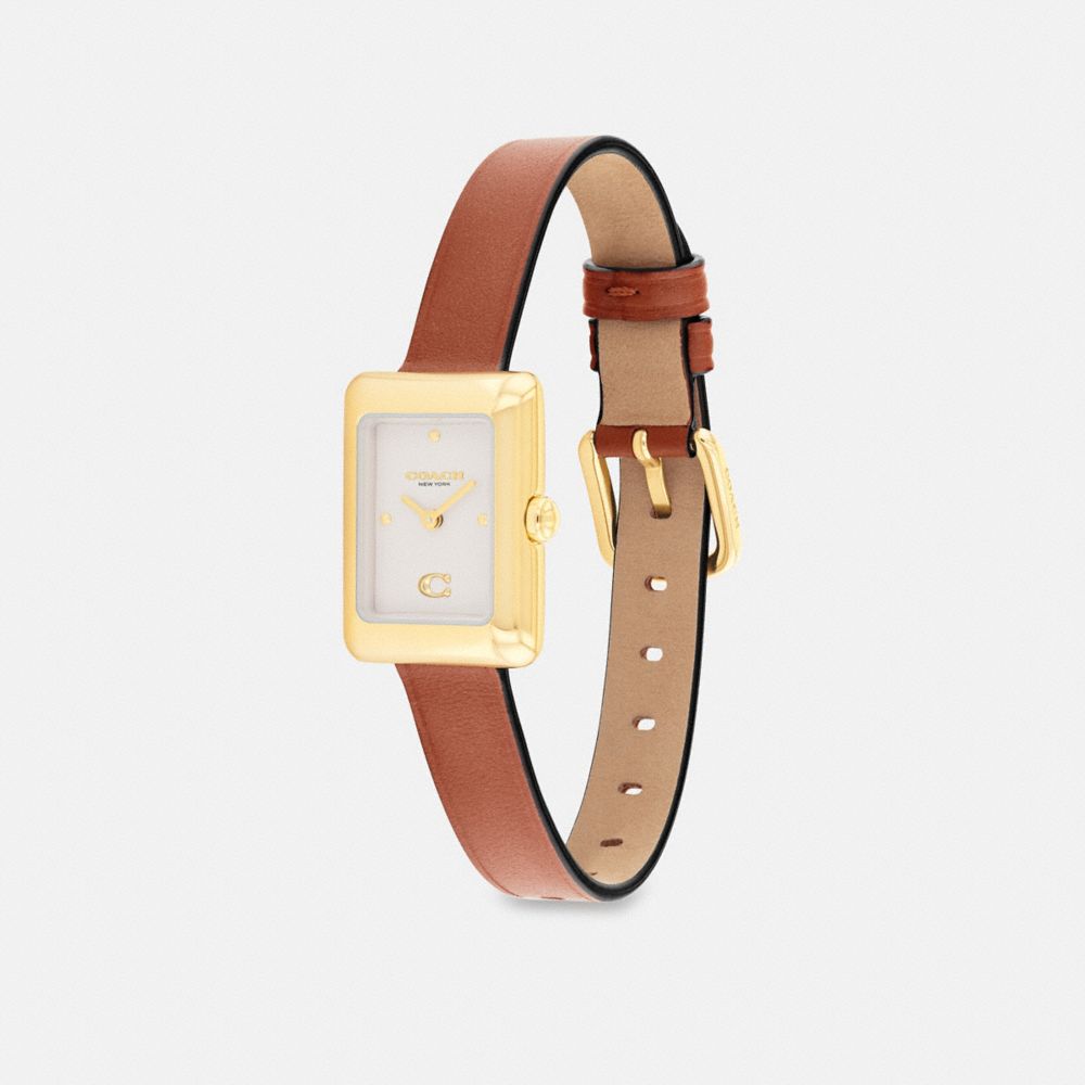 COACH®,Mara Watch, 19 Mm X 26 Mm,,Angle View