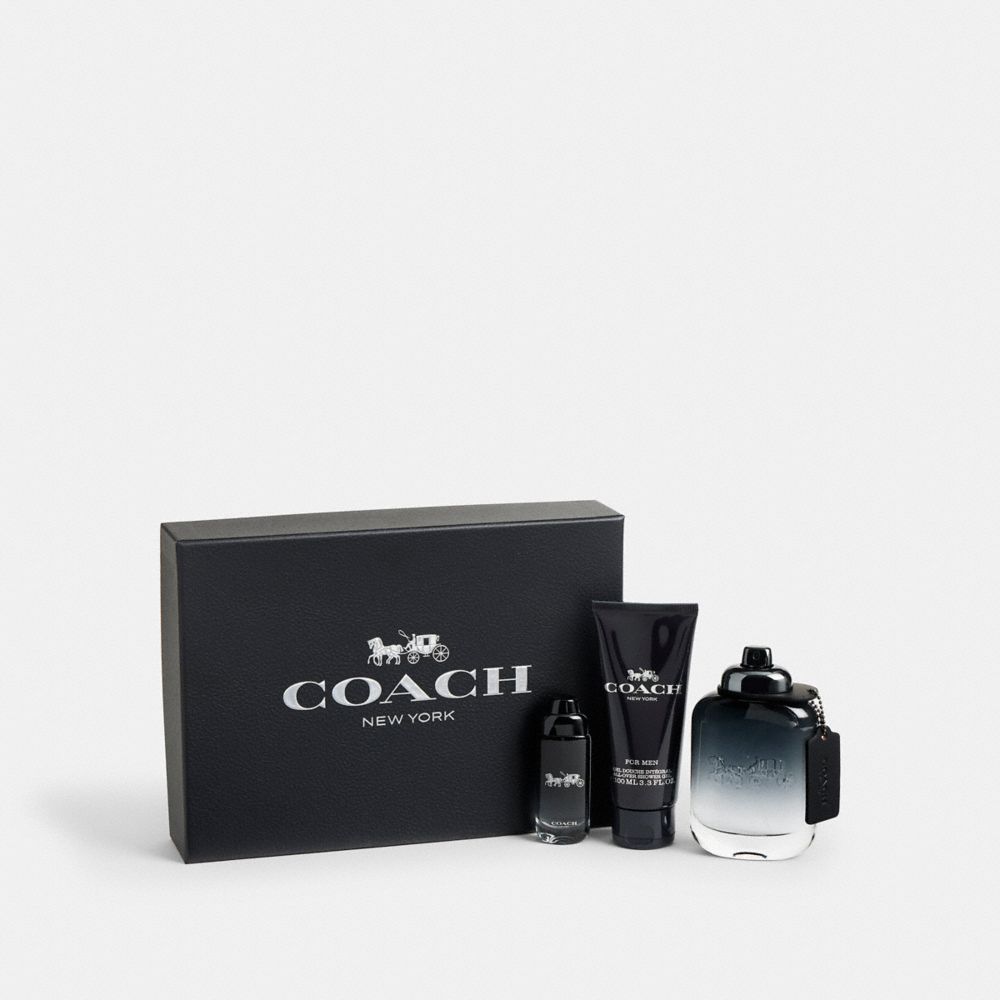 COACH®,Coach For Men Eau De Toilette 3 Piece Gift Set,,Front View
