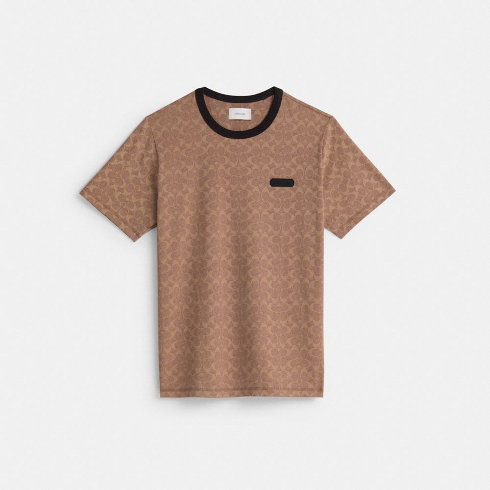 COACH®,Restored Essential T-Shirt,Cotton,T Shirt,Sustainable,Casual,,Front View