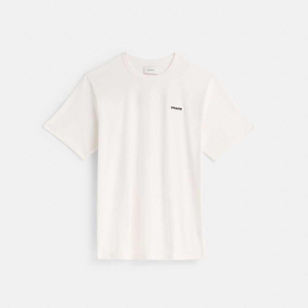 COACH®,Restored Essential T-Shirt,Cotton,T Shirt,Sustainable,Casual,,Front View
