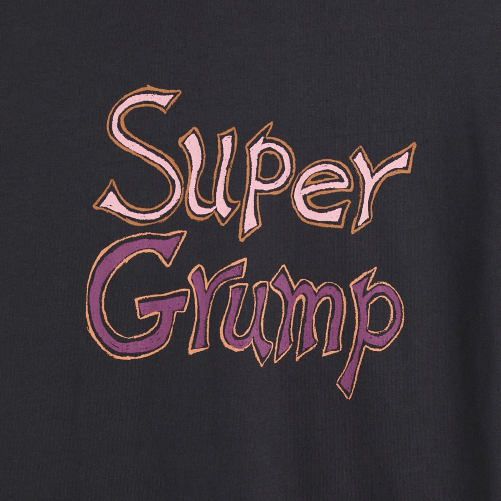 COACH®,Restored Super Grump T Shirt Dress,Cotton,T Shirt,Casual,Black,Scale View