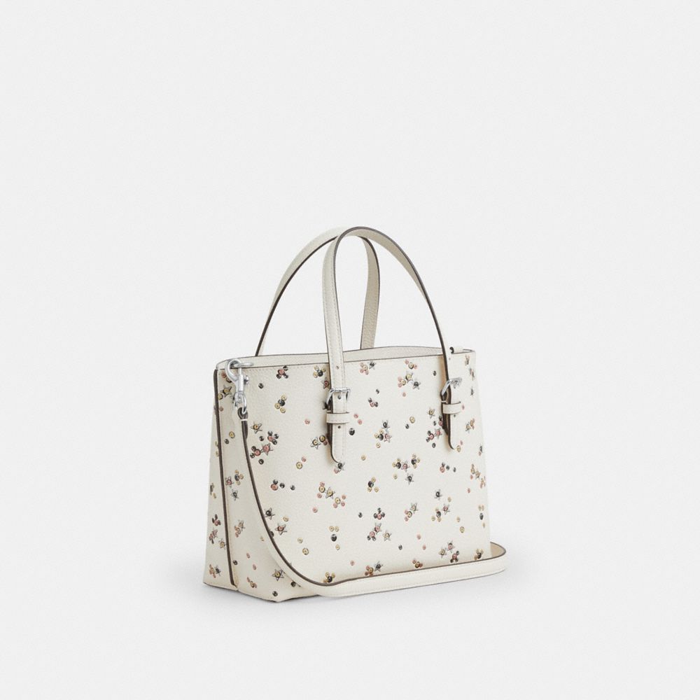 COACH®,モリー トート バッグ 25・スター プリント,トートバッグ,ｼﾙﾊﾞｰ/ﾁｮｰｸ ﾏﾙﾁ