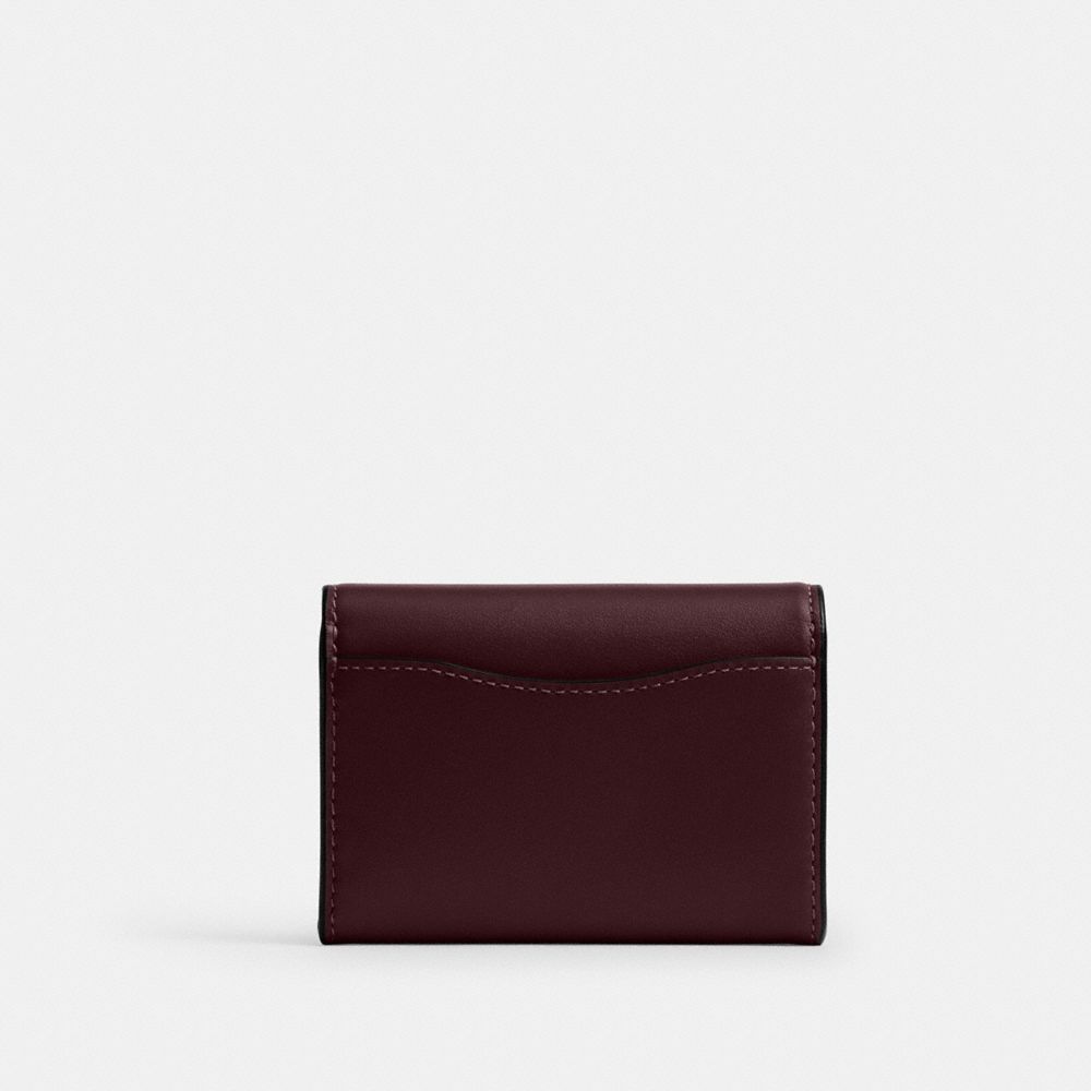 Coach Essential Flap Card Case In Multi