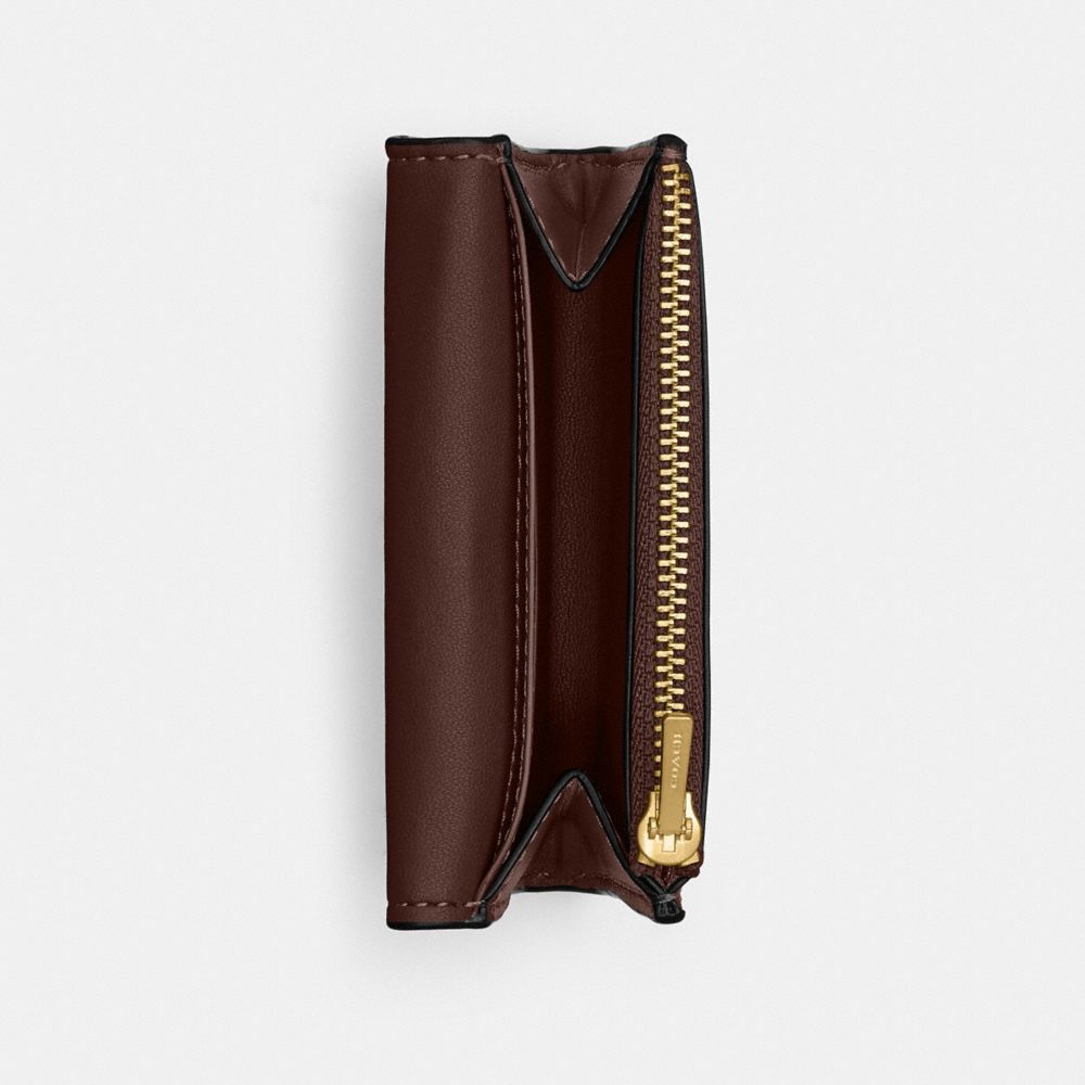 Coach Essential Flap Card Case In Multi