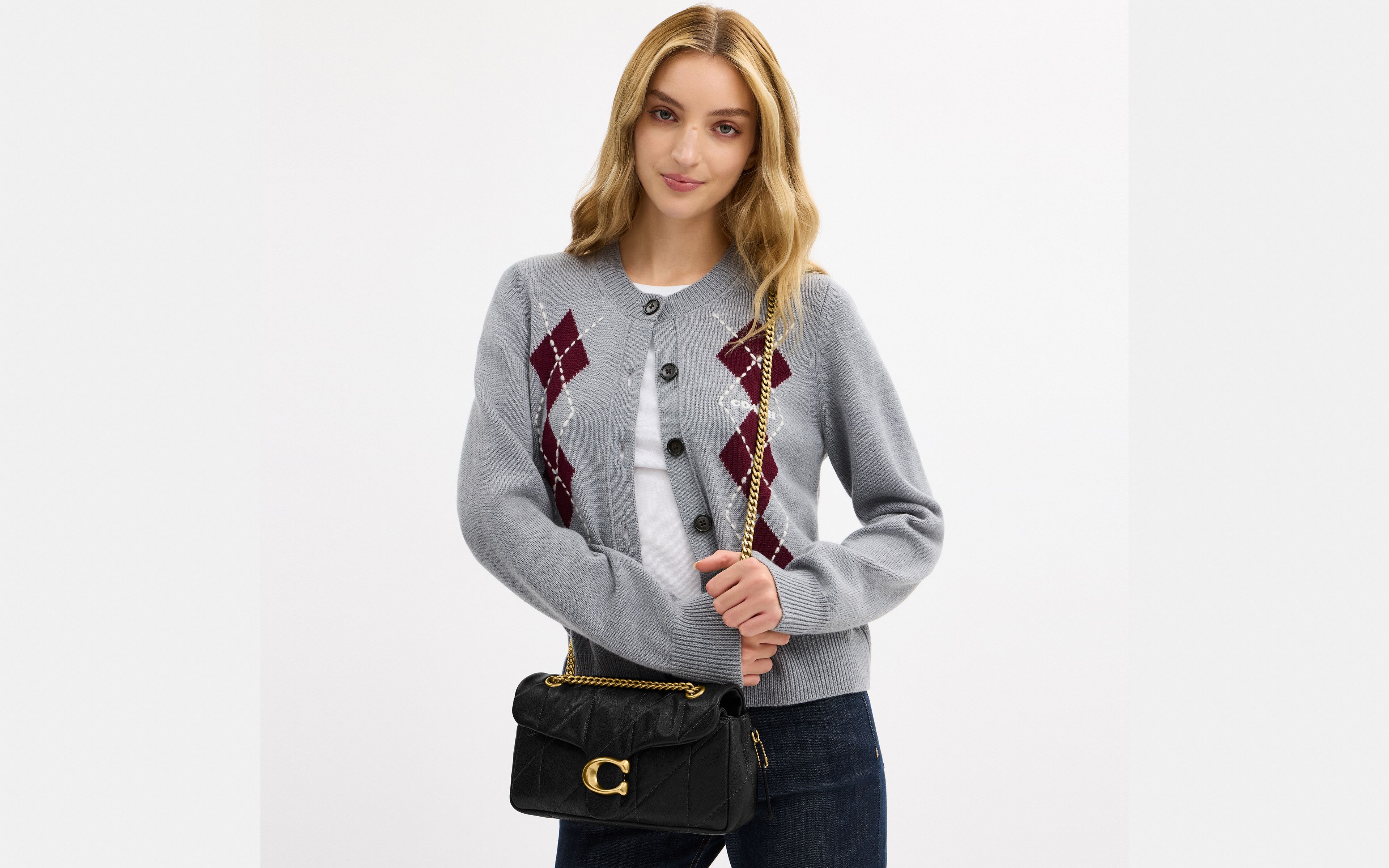 Tabby Shoulder Bag 26 With Quilting