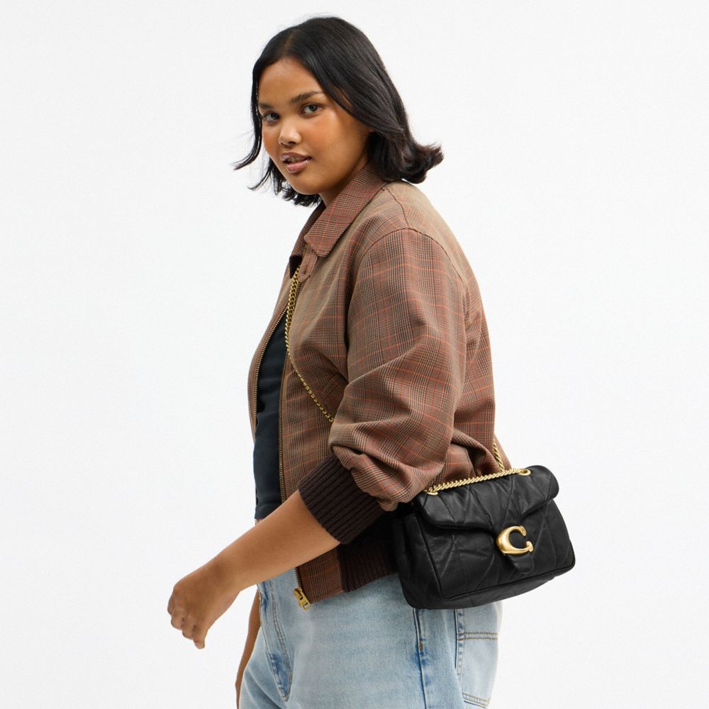 Tabby Shoulder Bag With Quilting