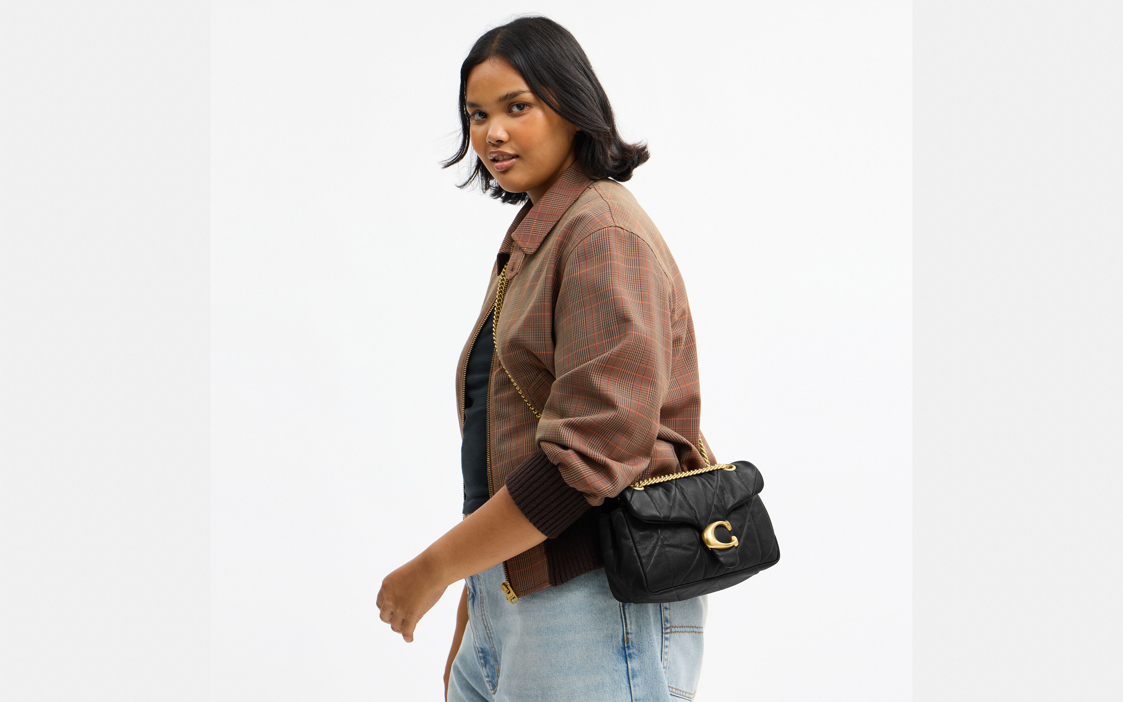 Tabby Shoulder Bag 26 With Quilting