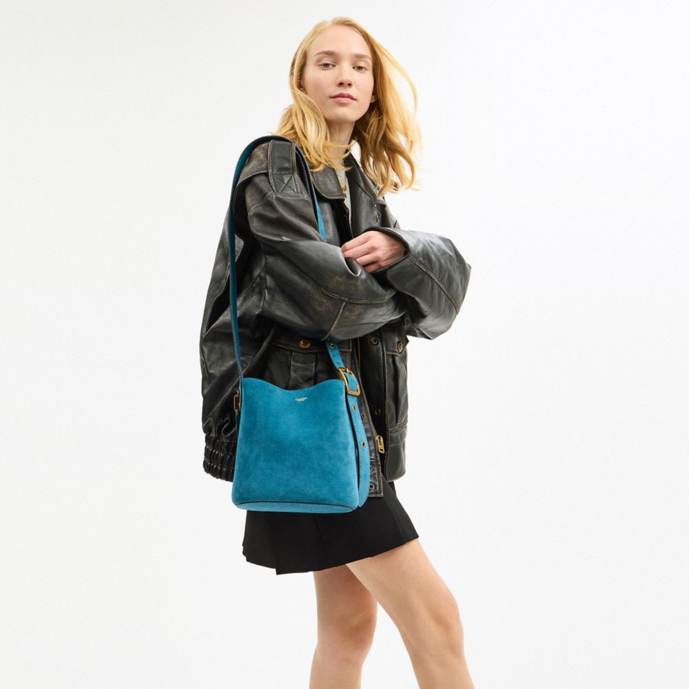 COACH®,Bleecker Bucket Bag 21,