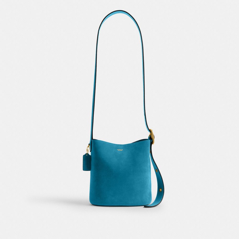 COACH®,ブリーカー バケット バッグ 21,ショルダーバッグ,ﾌﾞﾗｽ/ｸﾚｲ