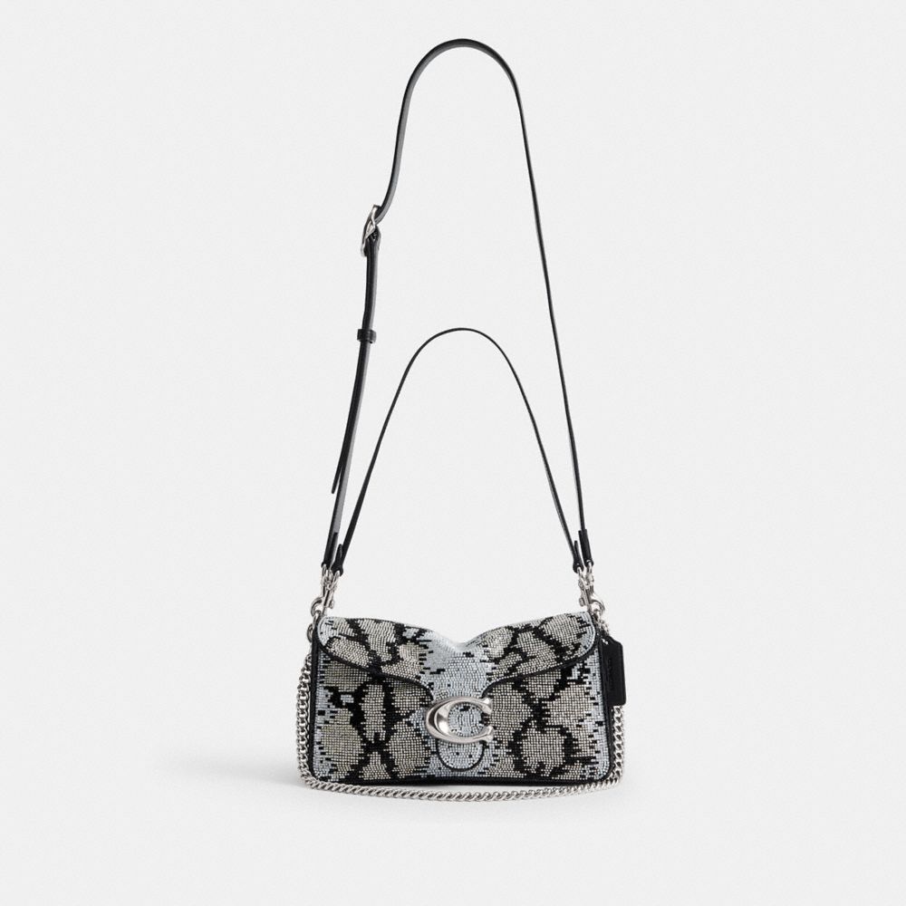 Tabby Shoulder Bag 26 With Beaded Snake