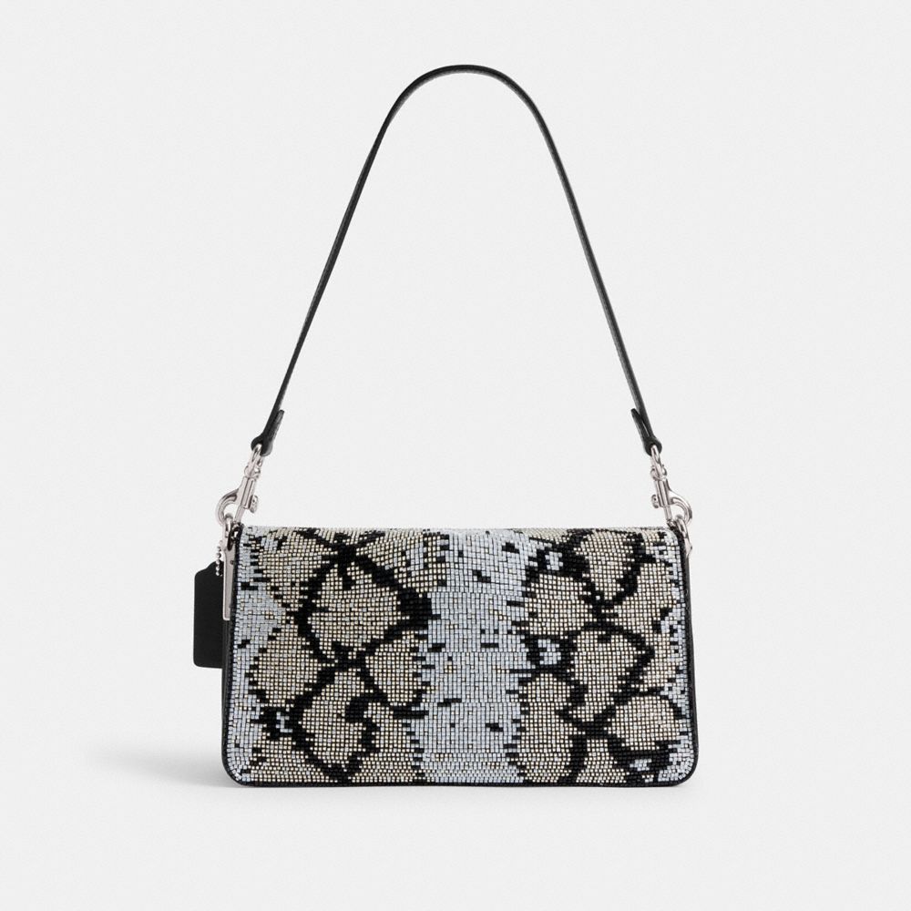 Tabby Shoulder Bag 26 With Beaded Snake
