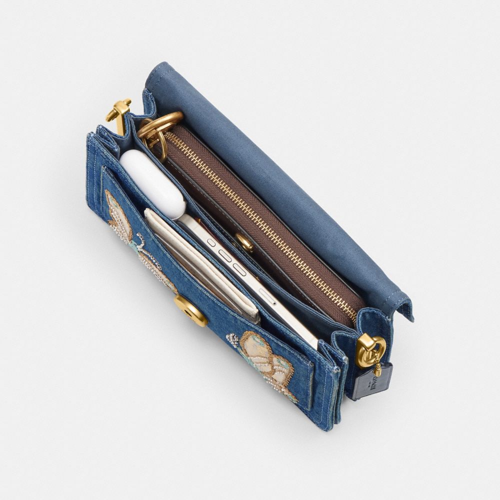 Latón/Vaquero,Vista interior, vista superior