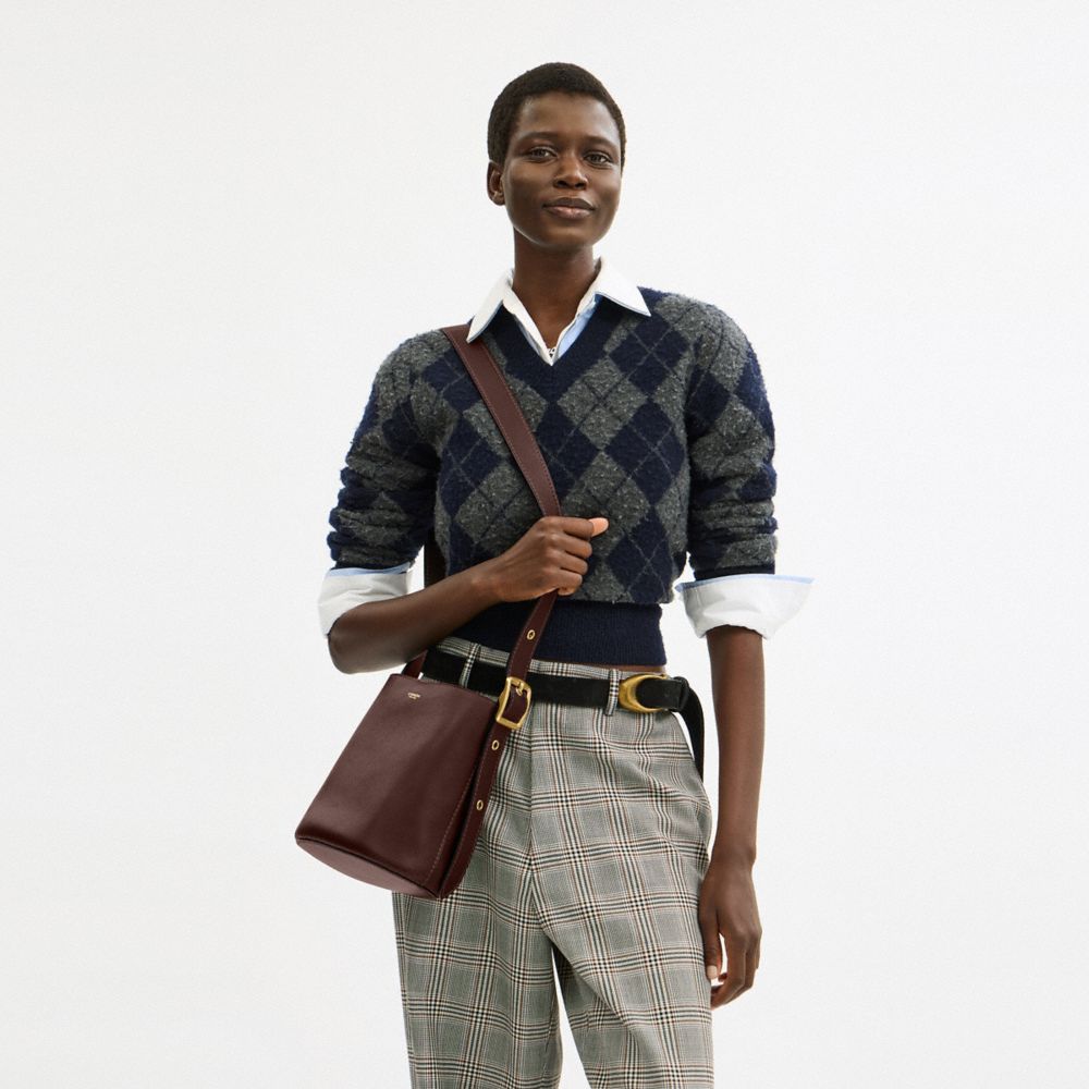 Coach Bleecker Bucket Bag 21 In Multi