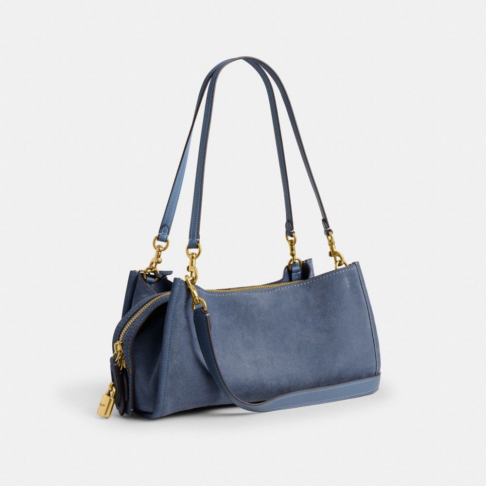 COACH®,Rogue Bag 34,,Angle View