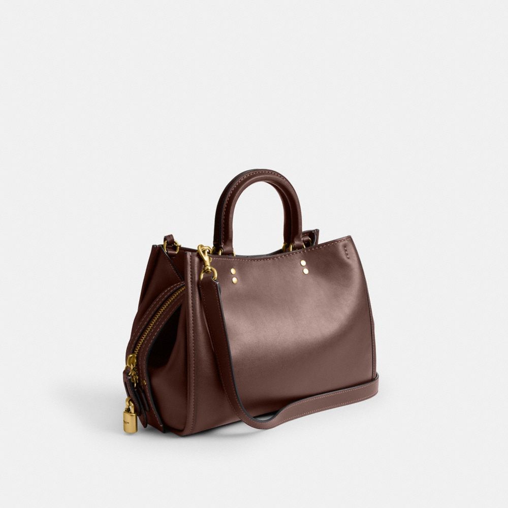 COACH®,ローグ バッグ 31,ショルダーバッグ,ﾌﾞﾗｽ/ﾒｲﾌﾟﾙ