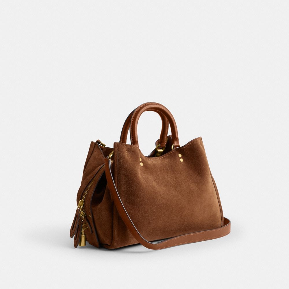 COACH®,ローグ バッグ 31,ショルダーバッグ,ﾌﾞﾗｽ/ｳｫｰﾑ ﾌﾞﾗｳﾝ