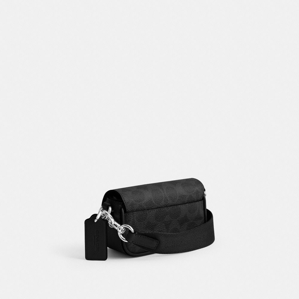 Coach Flap Crossbody Bag In Signature Canvas — фото 2