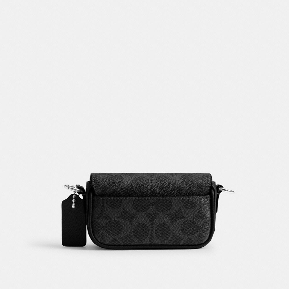 Coach Flap Crossbody Bag In Signature Canvas — фото 3