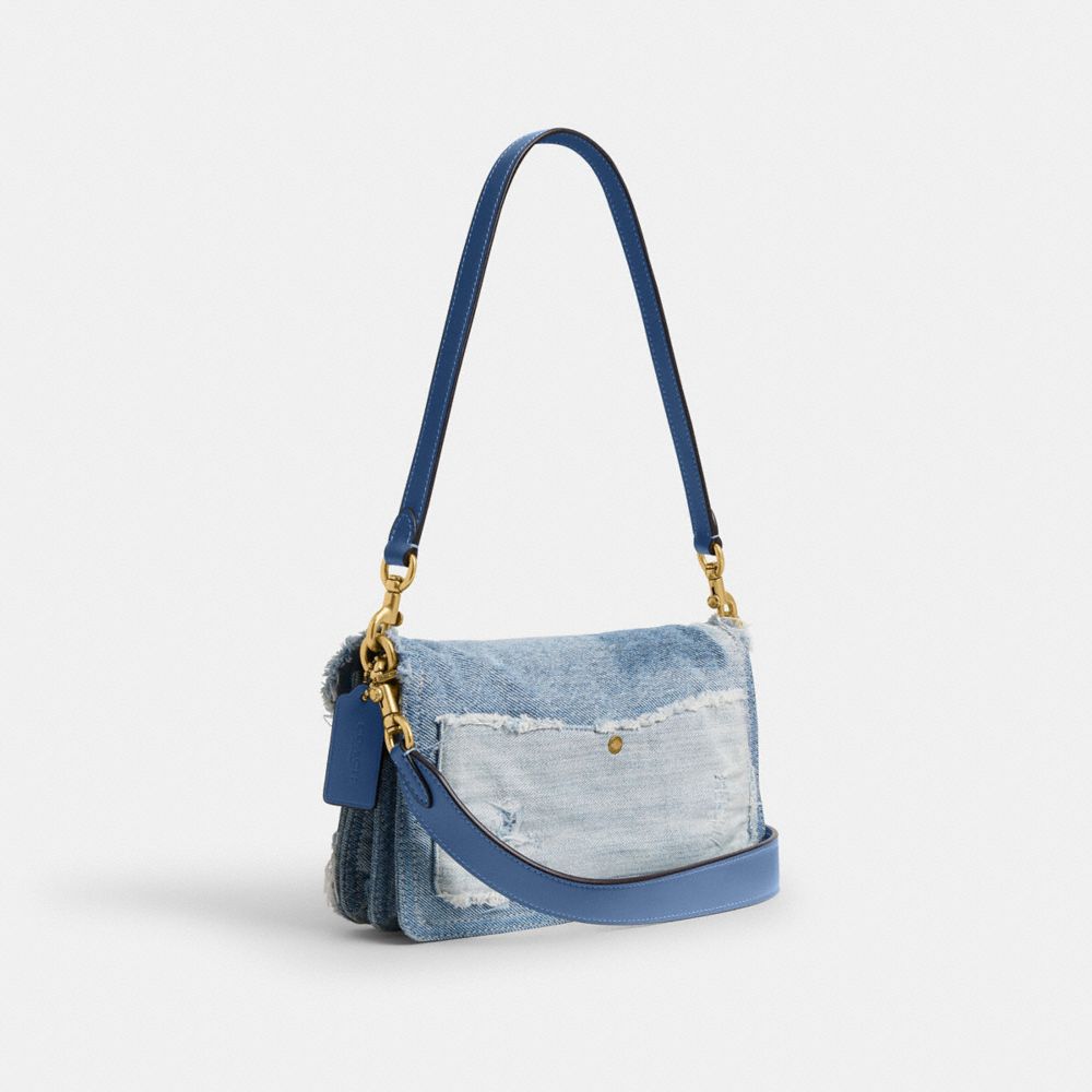 Женские сумки Coach Tabby Shoulder Bag 26 With Repurposed Denim Patchwork — фото 2