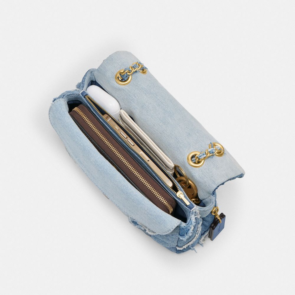 Женские сумки Coach Tabby Shoulder Bag 26 With Repurposed Denim Patchwork Quilting — фото 4