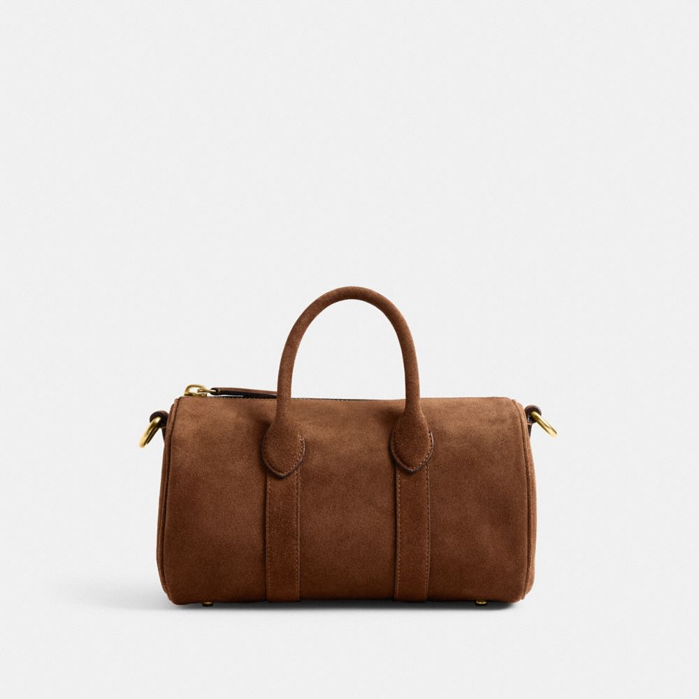 COACH®,Compass Bag 25,Brown,Back View