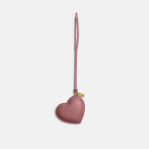 Женские брелоки Coach Heart Puffy Bag Charm