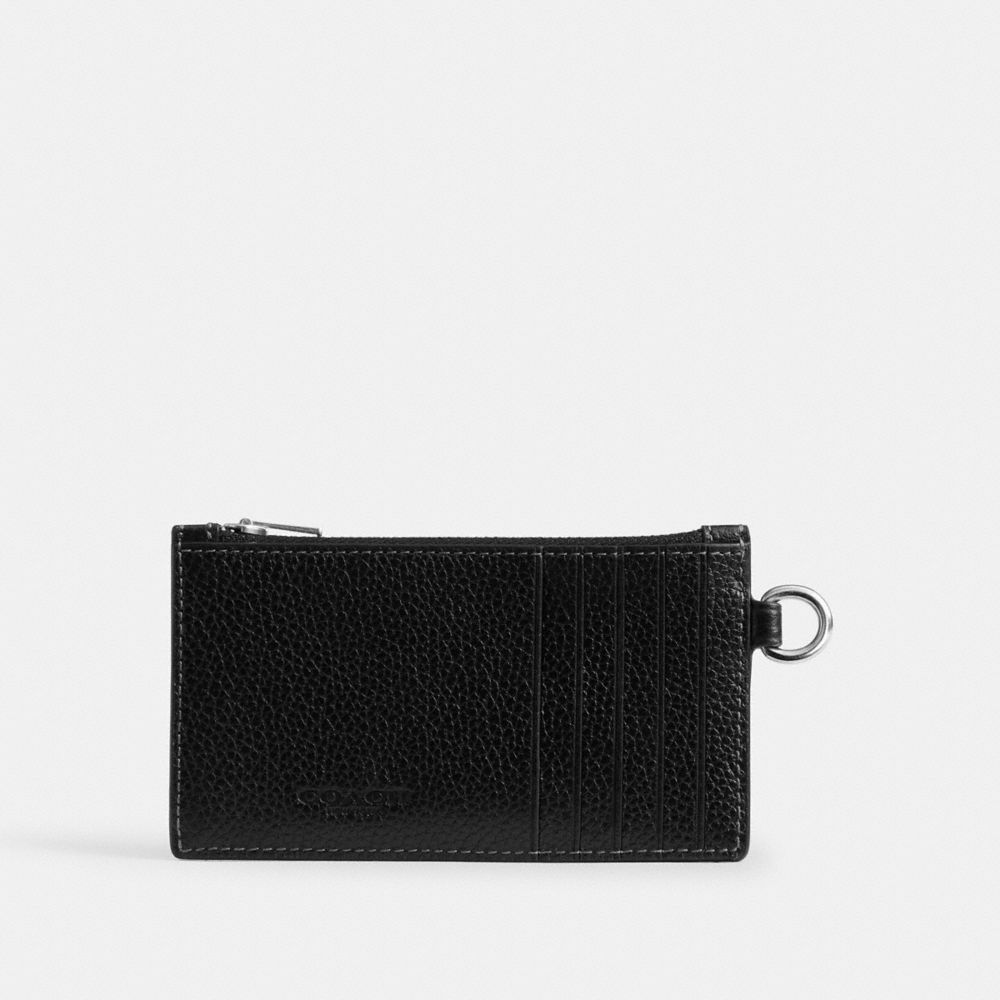 Coach Zip Card Case With Chain — фото 2