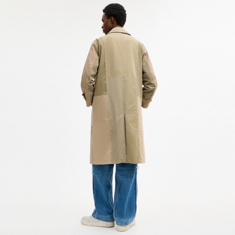 Женские куртки Coach Repurposed Cotton Trench Coat — фото 5