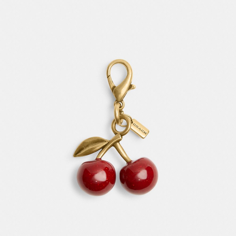 COACH®,DIY Cherry Charm,,Front View