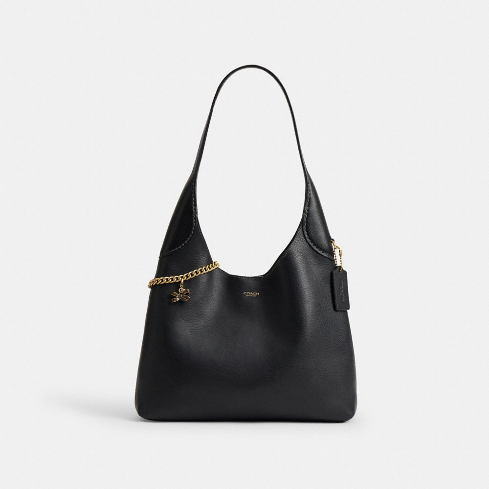 COACH®,DIY Bow Charm,Bag Charm,Metal Material,Bow,Key Ring,Brass,Multi Color,Angle View