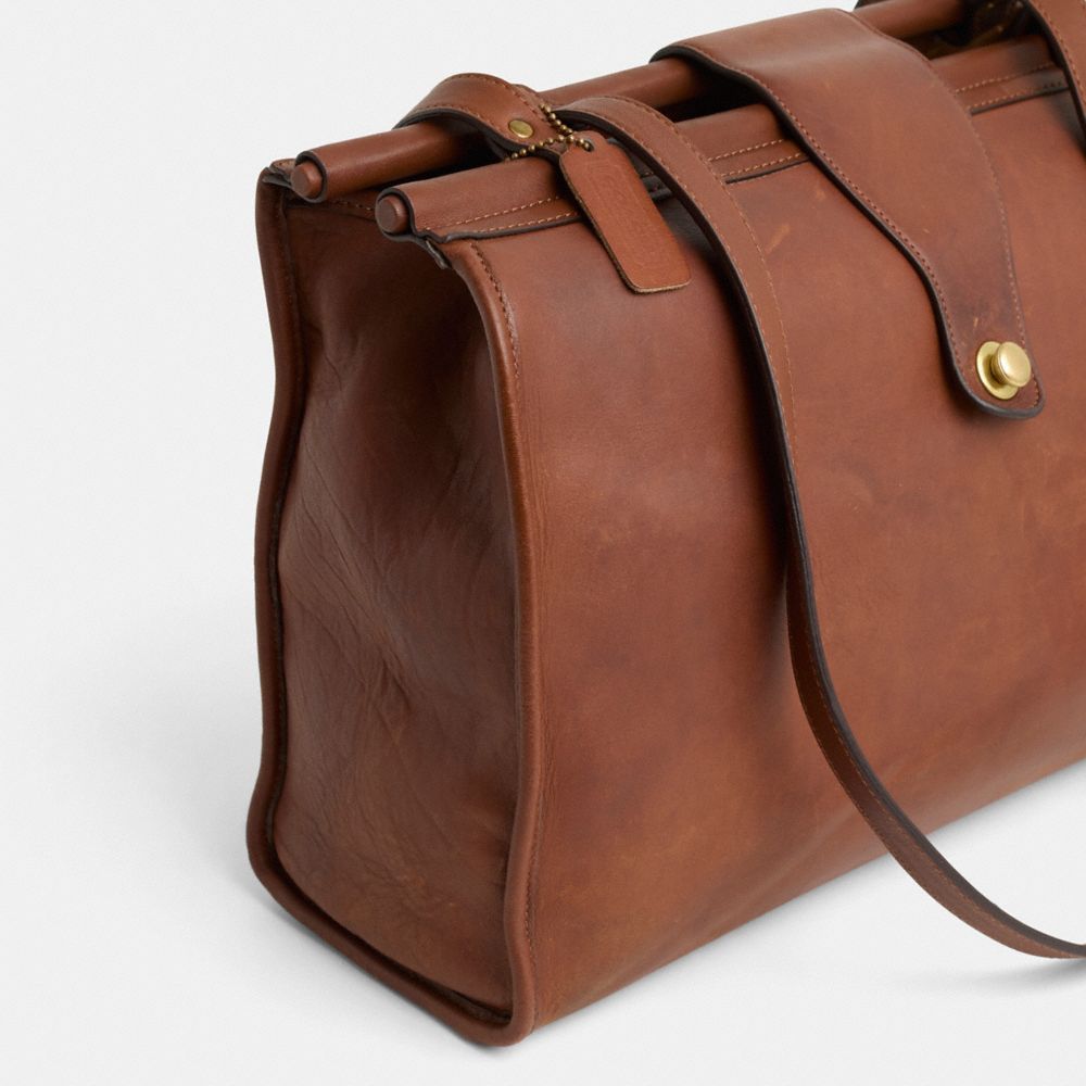 COACH®,Vintage Classic Barclay Tote,Brown,Outsole View