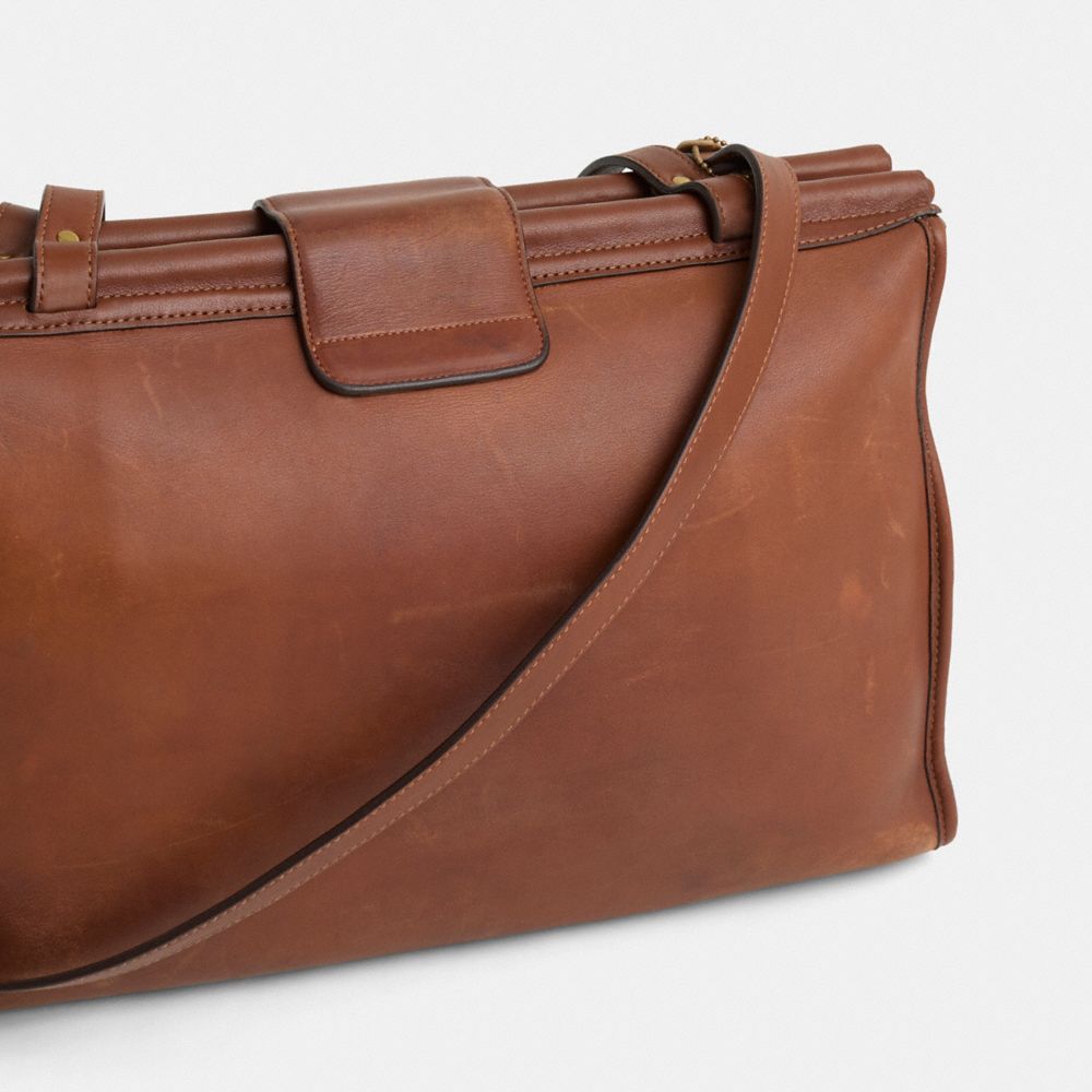 COACH®,Vintage Classic Barclay Tote,Brown,Closer View