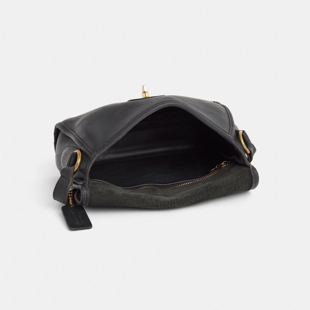 COACH®,Vintage Devon Bag,,Inside View,Top View