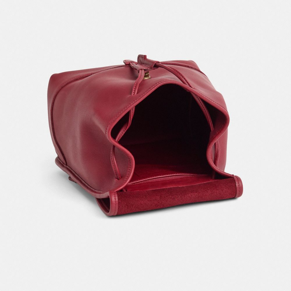 COACH®,Vintage Classic Large Daypack,,Inside View,Top View