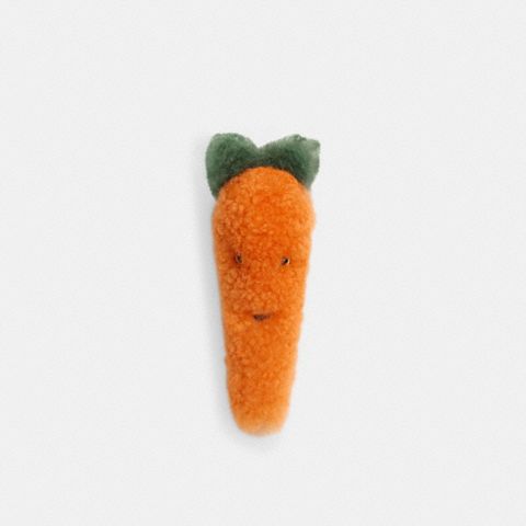 Мужские брелоки Coach Carroty Shoe Charm In Shearling