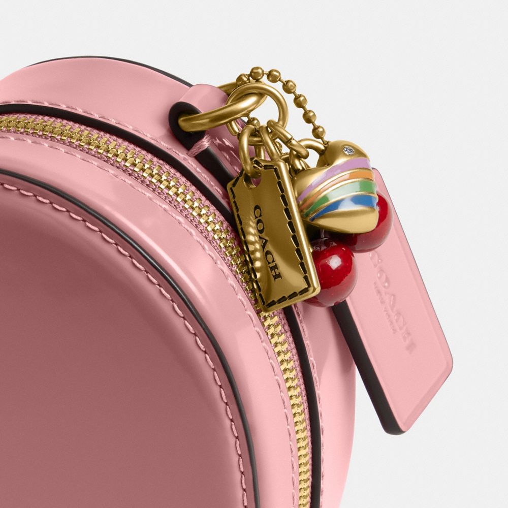 Heart Crossbody Bag 14 With Charms