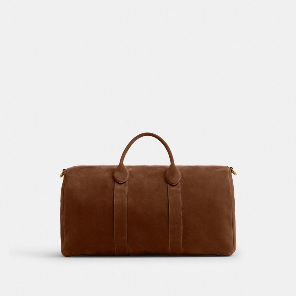 COACH®,Compass Bag 50,Brown,Back View